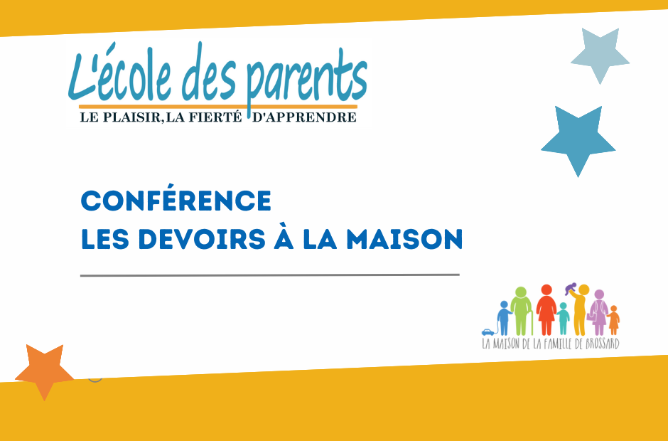 Conférence - Les devoirs à la maison